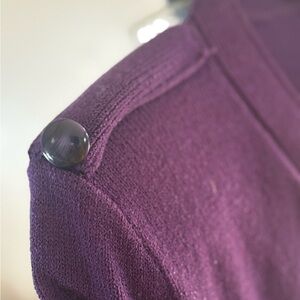 Deep Purple Women's Blazer and Pants knit
